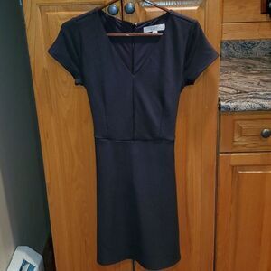 LOFT Petites Striped Dress